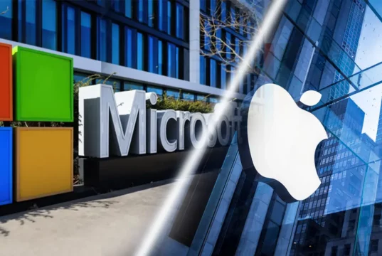 Microsoft Vs Apple : la course à la Capitalisation, Microsoft en avance. Apple vs Microsoft