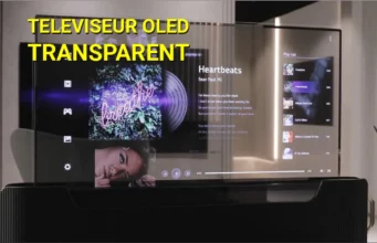 Écran de télévision transparent : Préparez-vous pour une révolution. TV Oled transparent