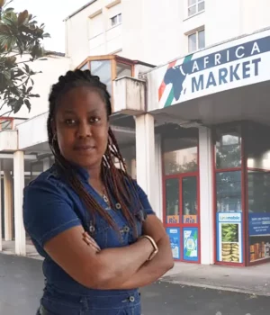 Adeline Beauvais responsable épicerie africaine Africa market a Nantes