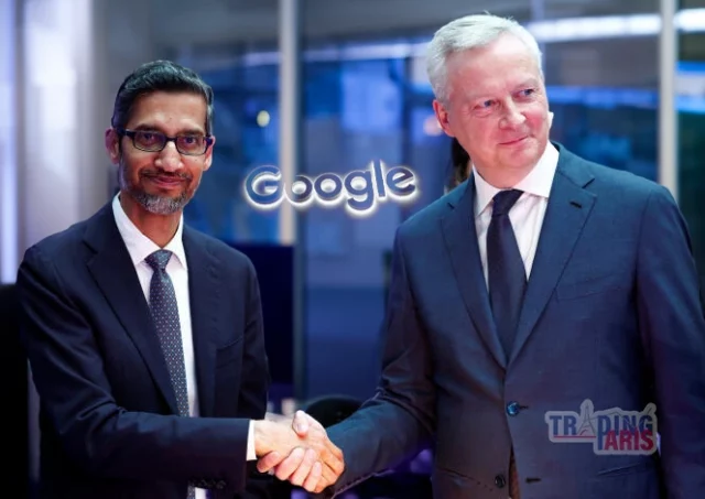 Bruno Le Maire à l’inauguration du centre de Google à Paris Bruno Le Maire à l'inauguration du centre de Google Paris