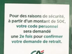 Crédit Agricole : Sécurité Renforcée avec Double Code affiche Crédit Agricole Brie Double Code