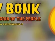 Baby Bonk successeur de DogeCoin ? BabyBonk web banner