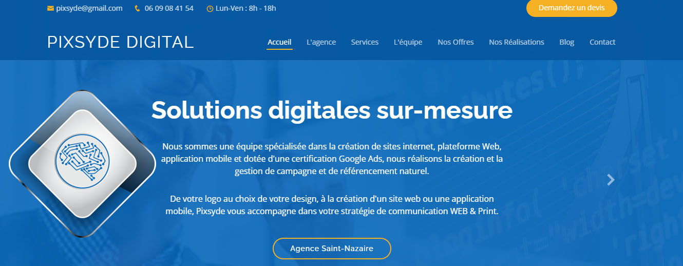 Agence de site web à montoir de Bretagne