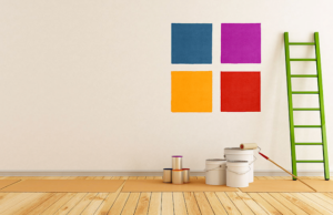 Une image contenant mur, échelle, peinture, intérieur