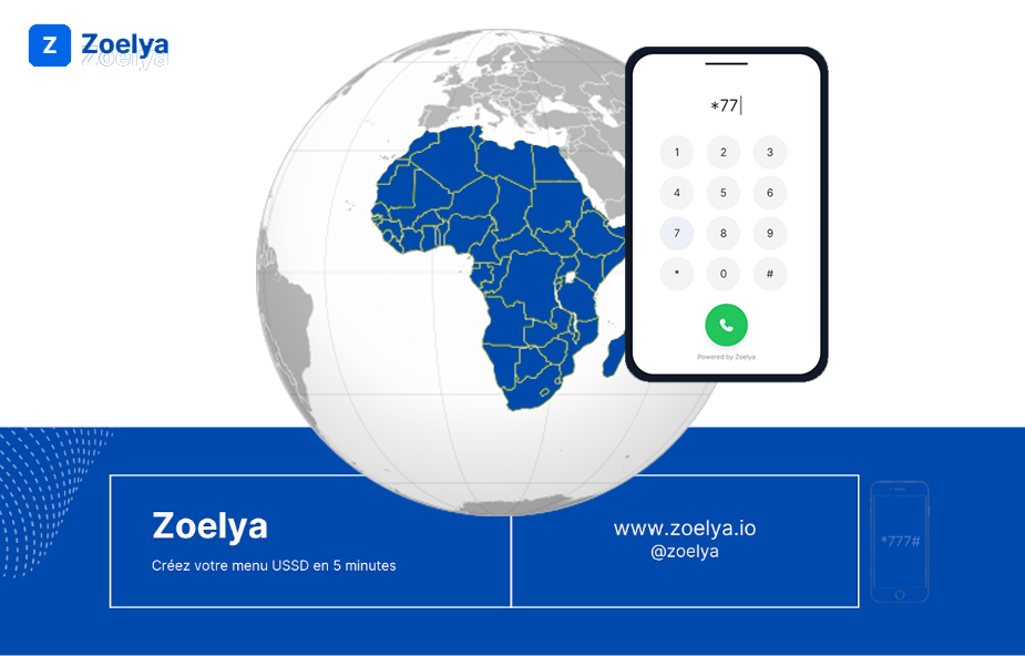 Menu USSD pour l'Afrique